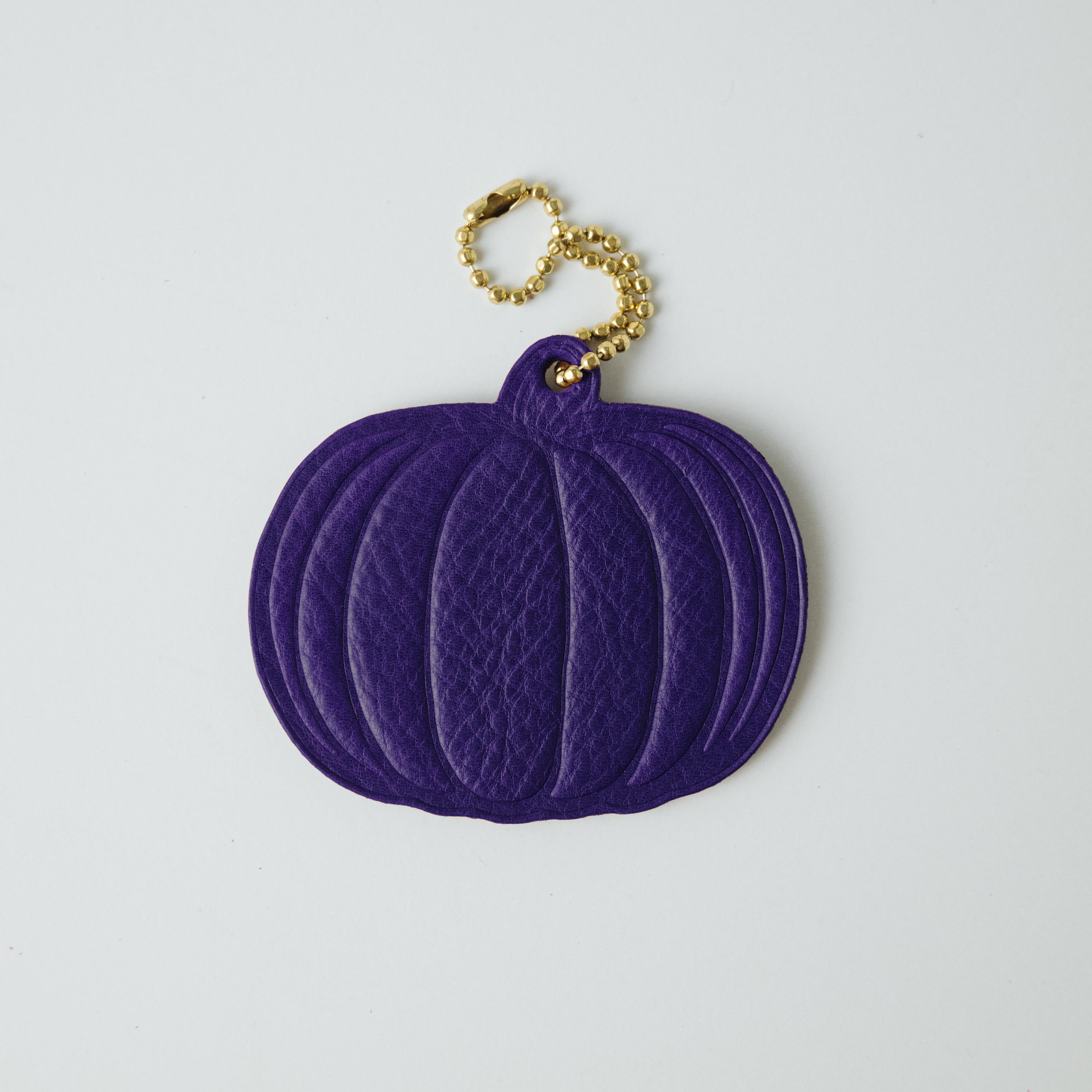 2-Ply Cypress Pumpkin Tag- personalized luggage tags - custom luggage tags - KMM & Co.