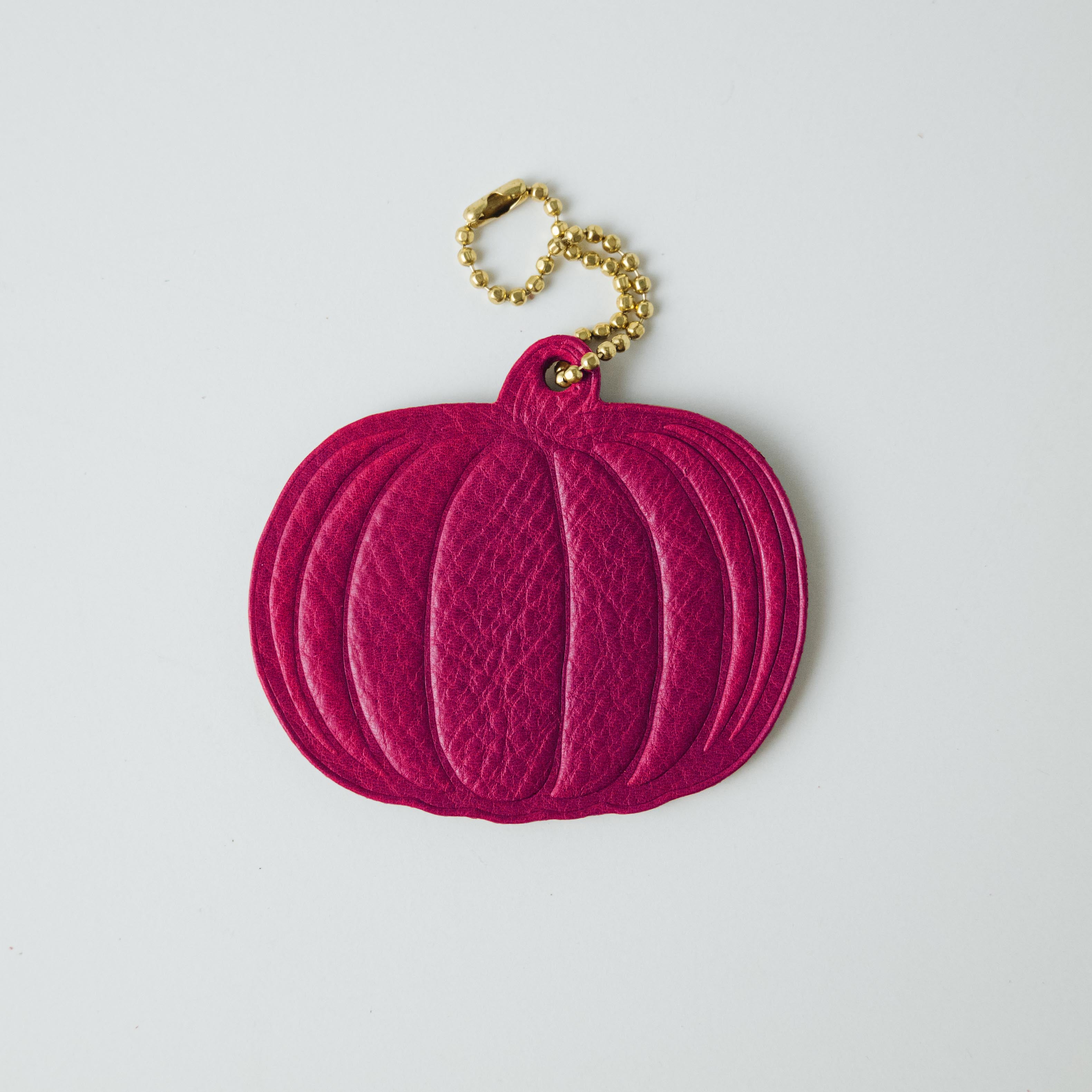 2-Ply Cypress Pumpkin Tag- personalized luggage tags - custom luggage tags - KMM & Co.