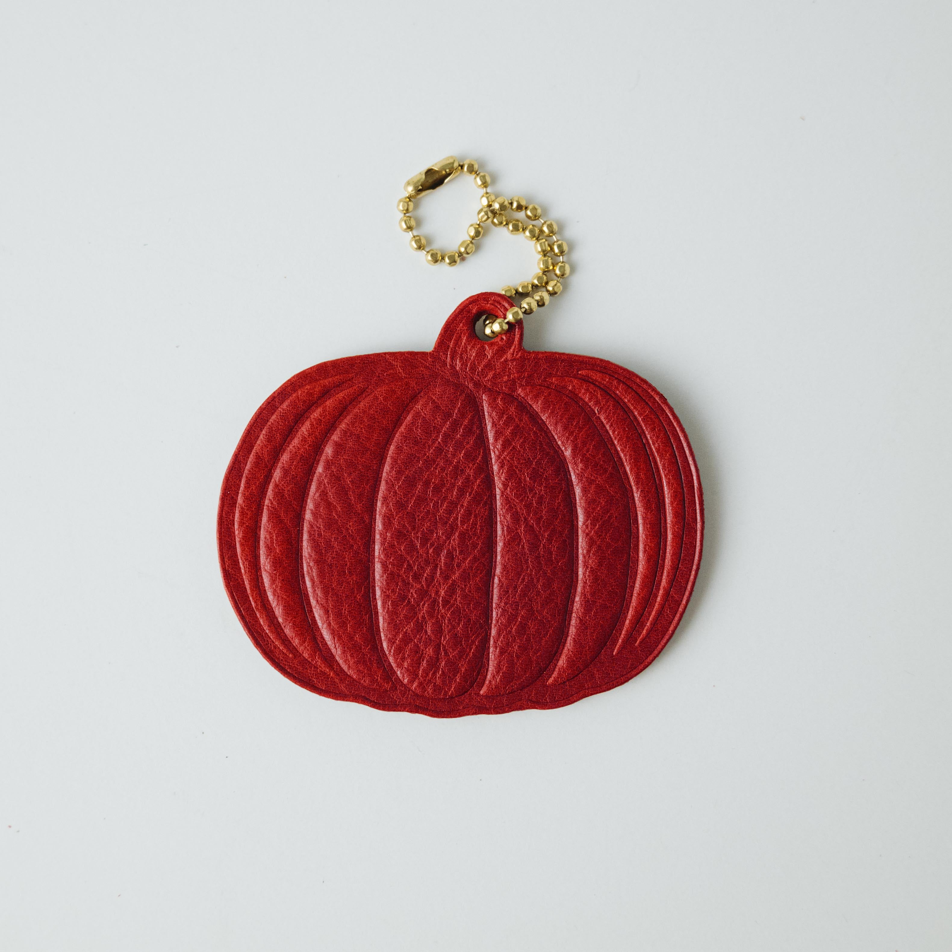 2-Ply Cypress Pumpkin Tag- personalized luggage tags - custom luggage tags - KMM & Co.