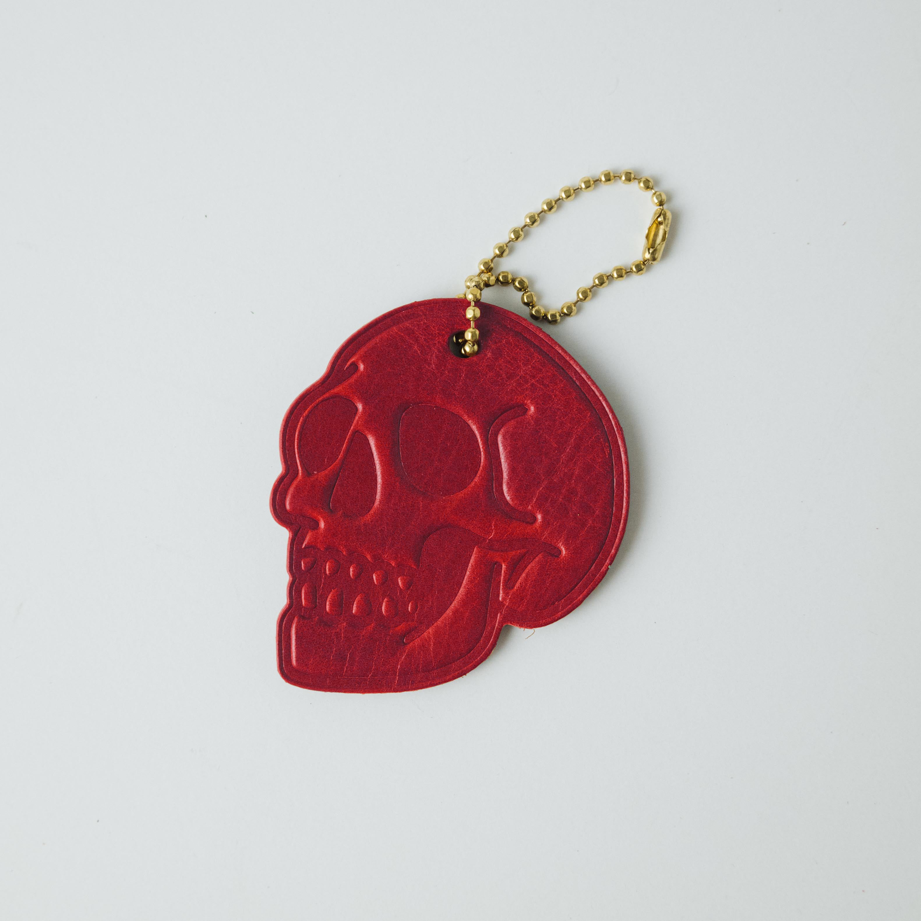 2-Ply Cypress Skull Tag- personalized luggage tags - custom luggage tags - KMM & Co.