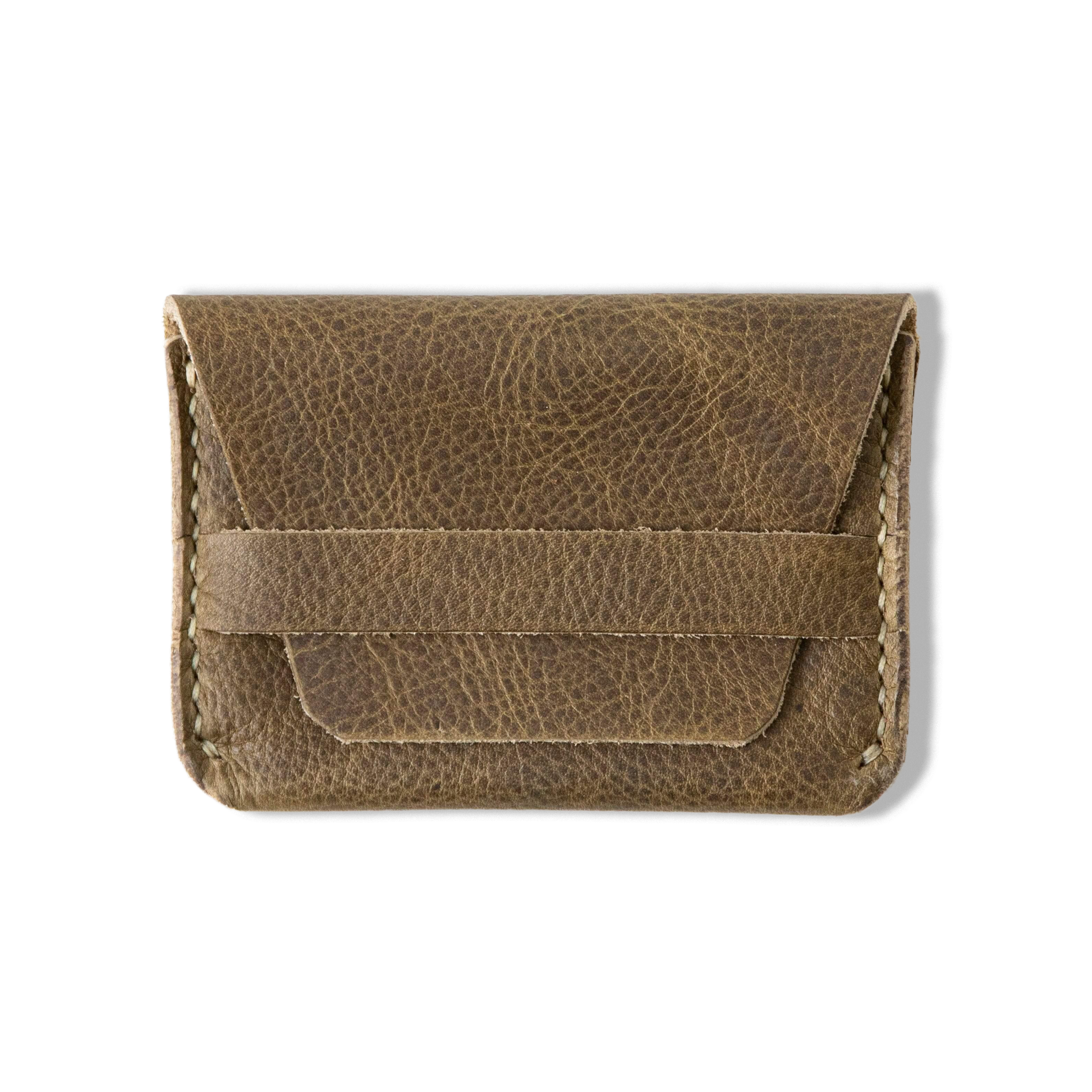 Olive Kodiak Flap Wallet
