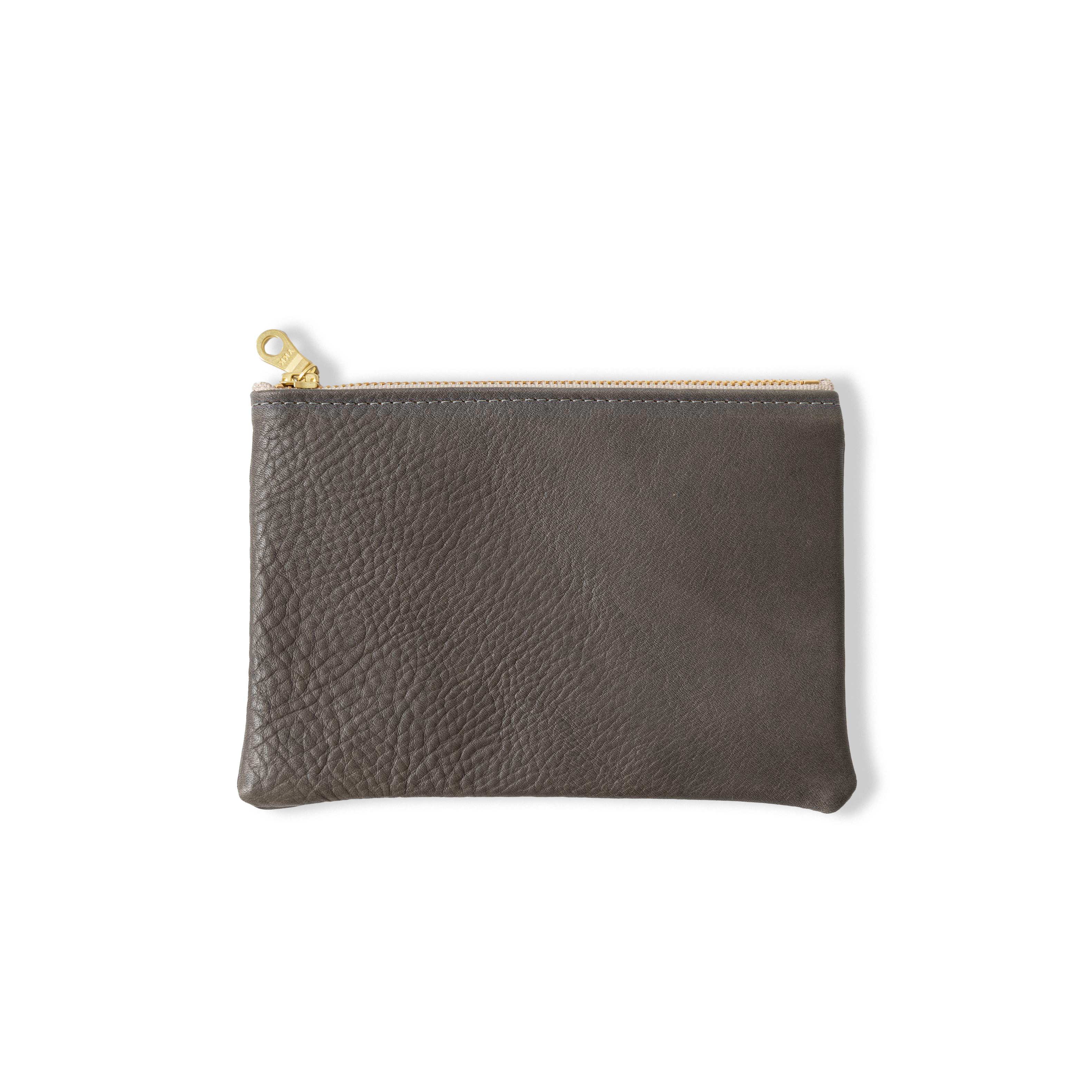 Grey Cypress Small Zip Pouch