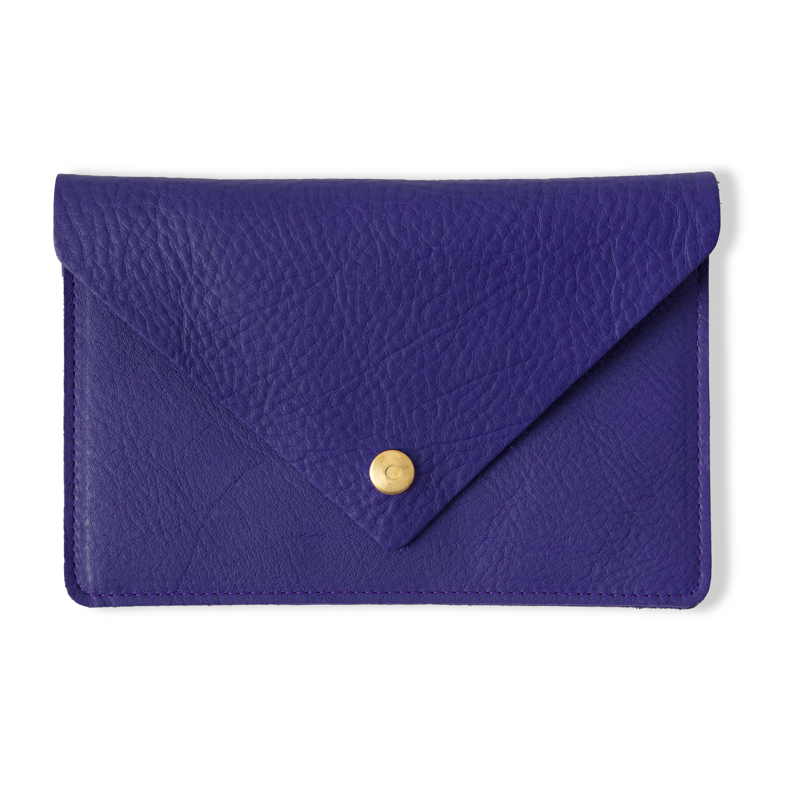 Matching Leather Clutch
