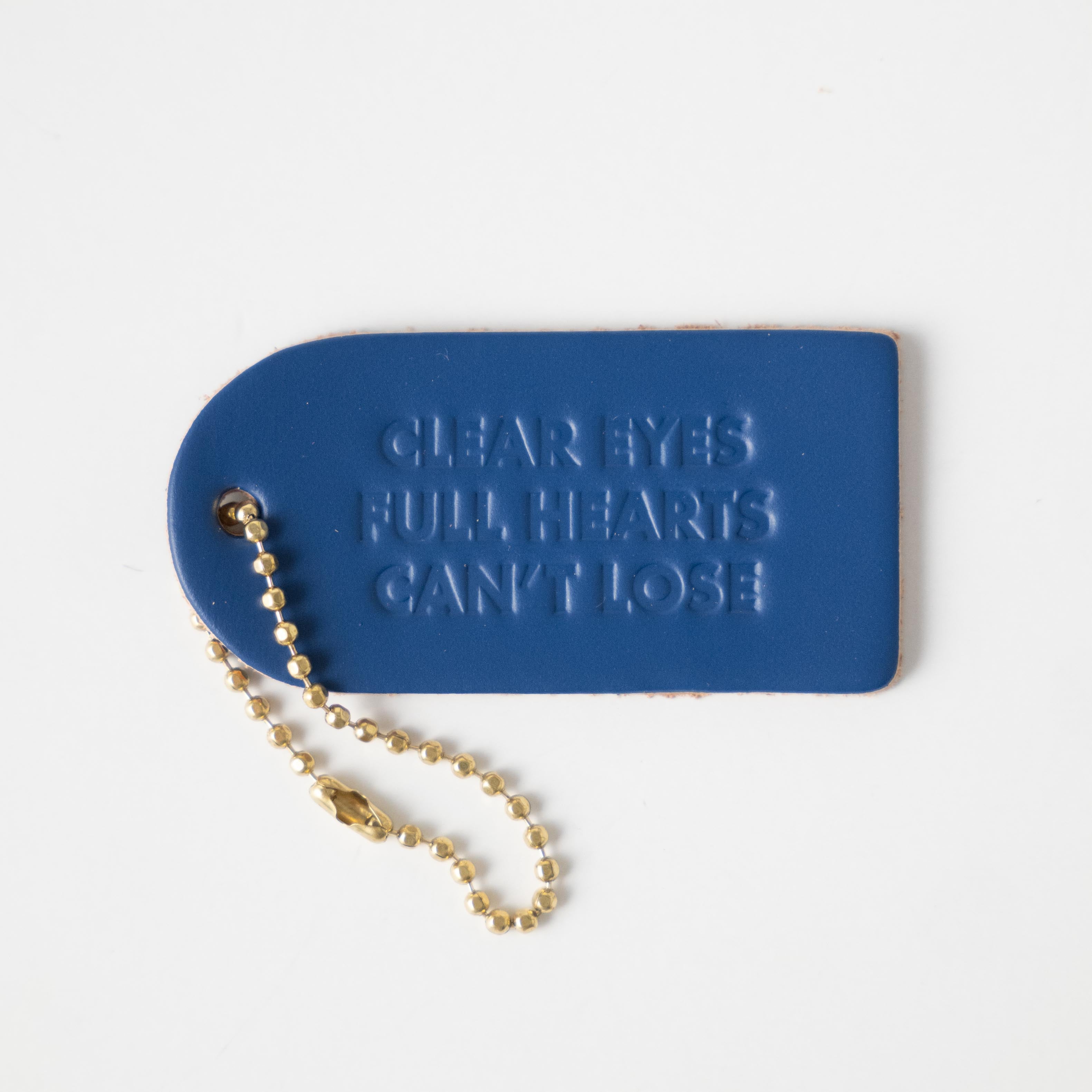FNL Mini Leather Tag- personalized luggage tags - custom luggage tags - KMM & Co.
