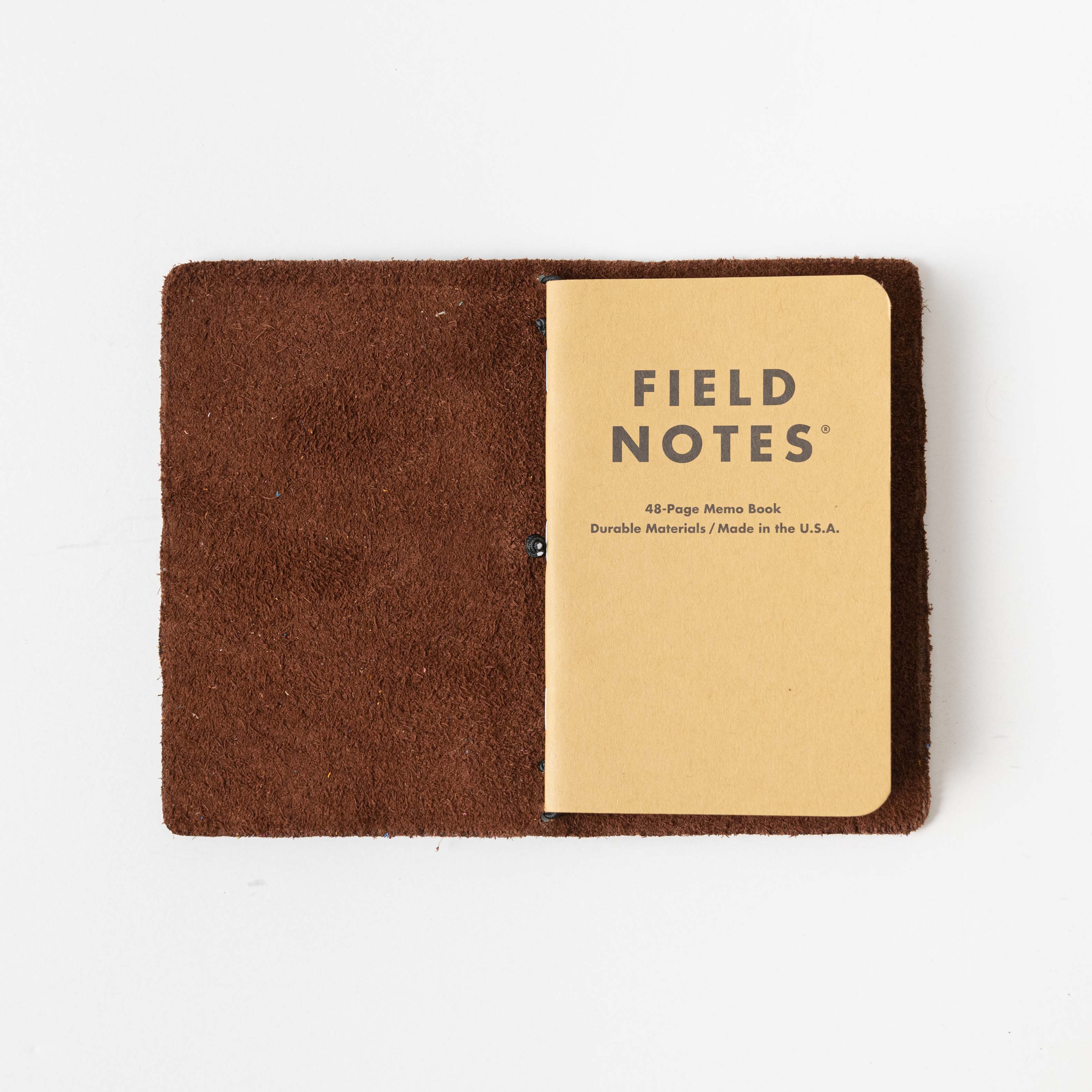 Hickory Travel Notebook- leather journal - leather notebook - KMM & Co.