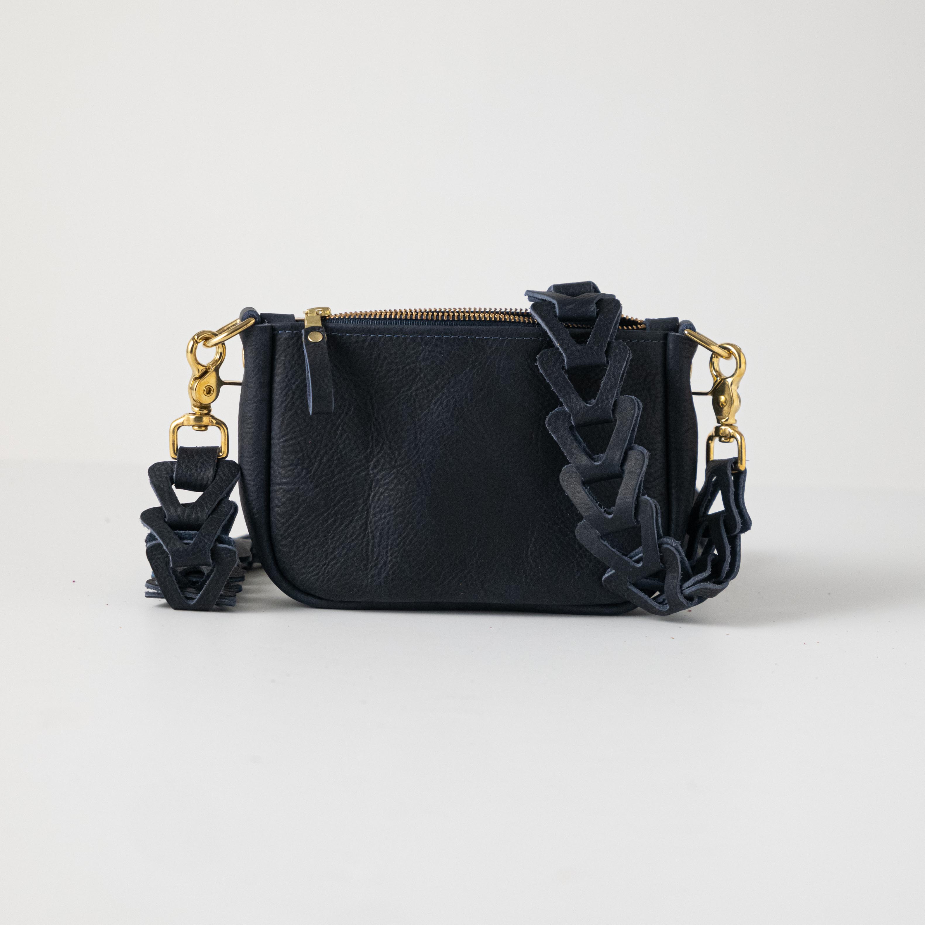 Navy Kodiak Mini Crossbody Bag
