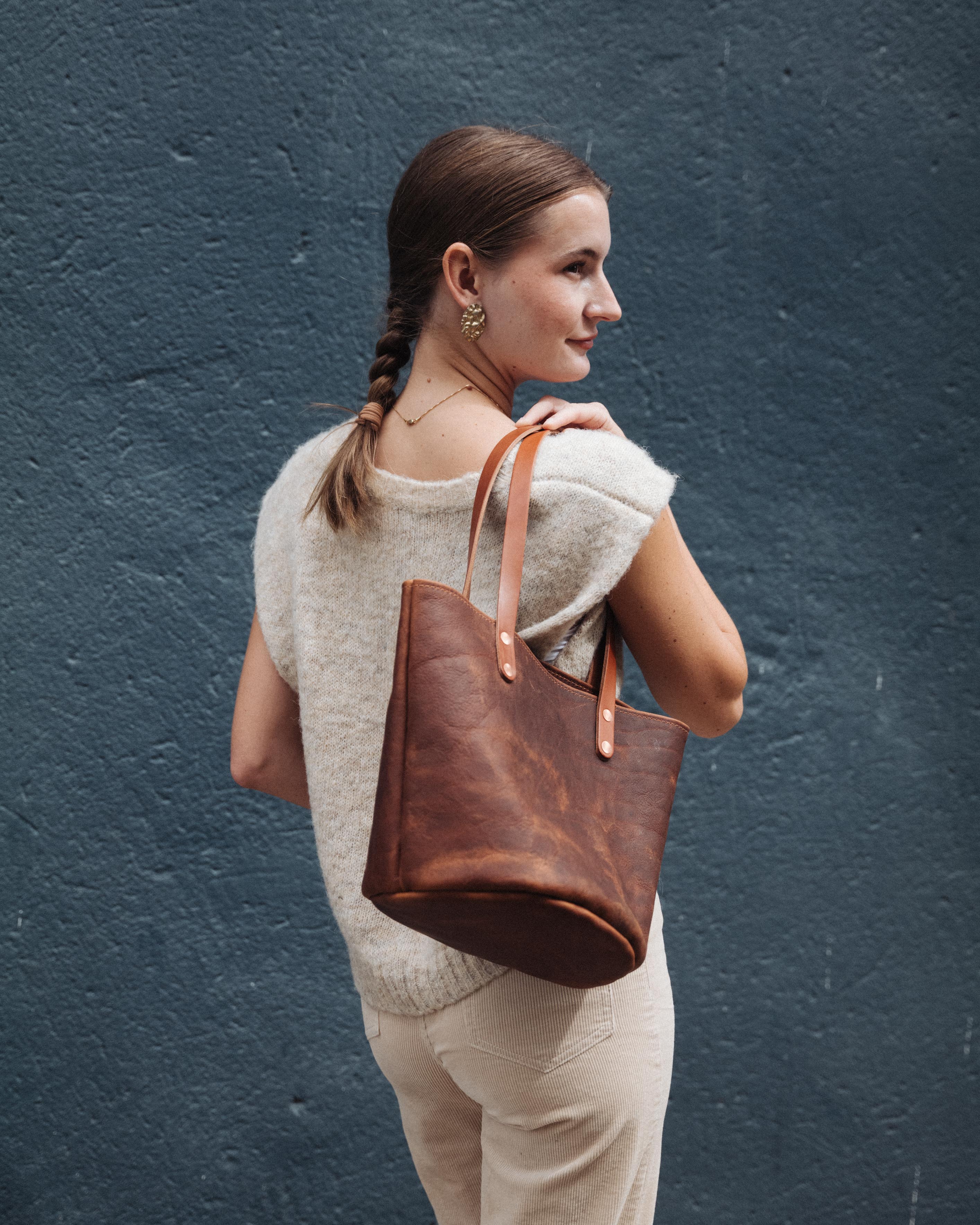 Horween Roulette Bucket Tote