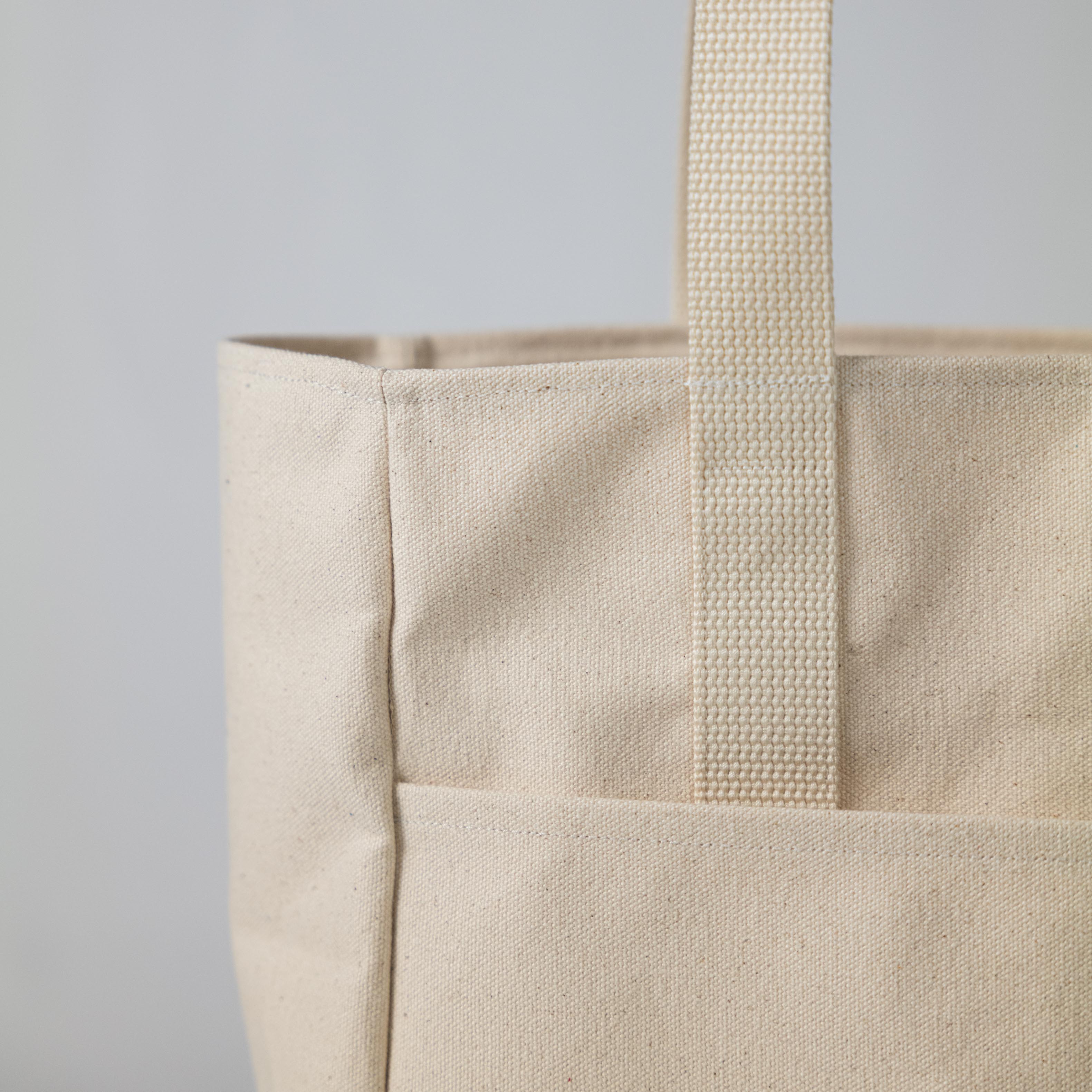 Navy Canvas Carryall