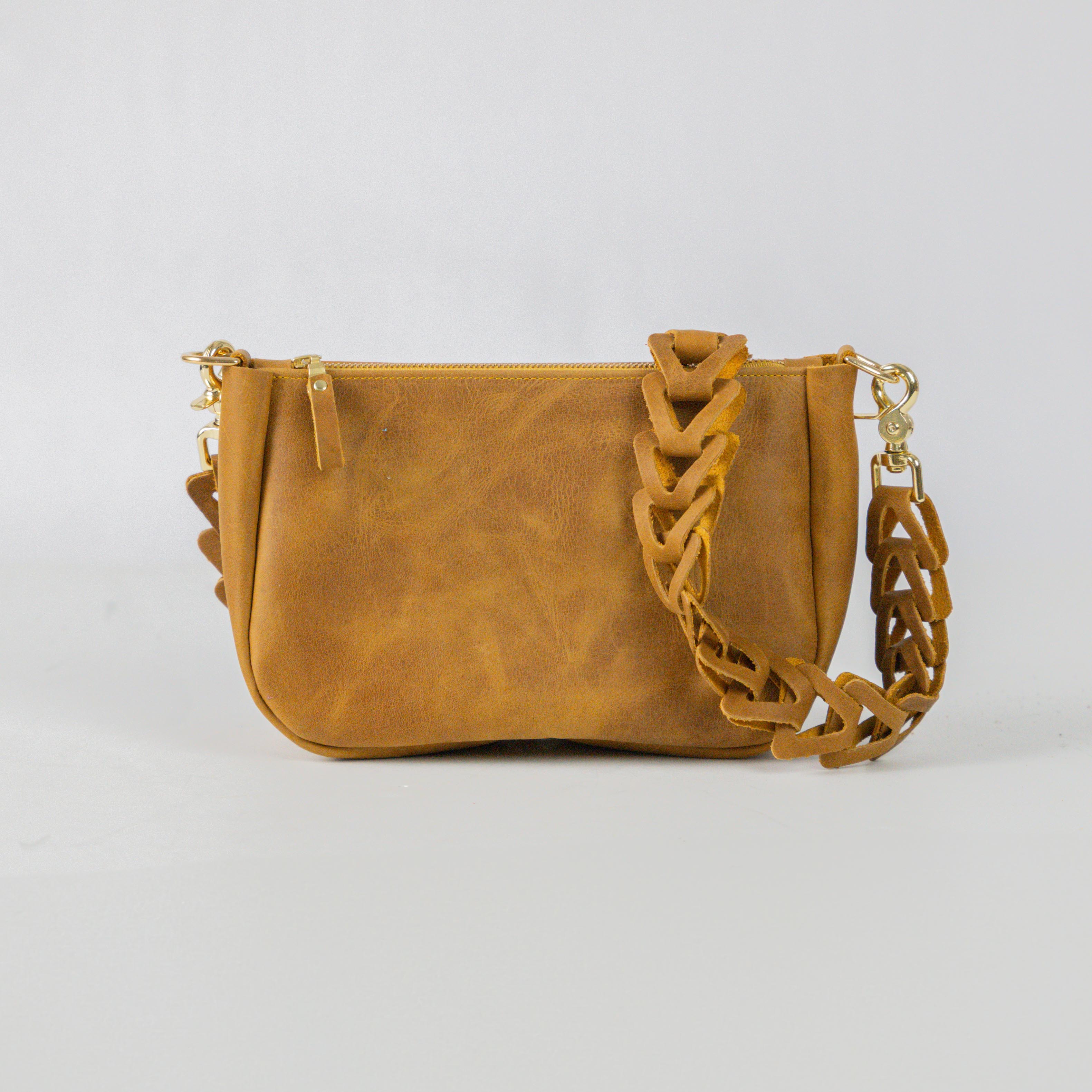 Mustard Medium Crossbody Bag