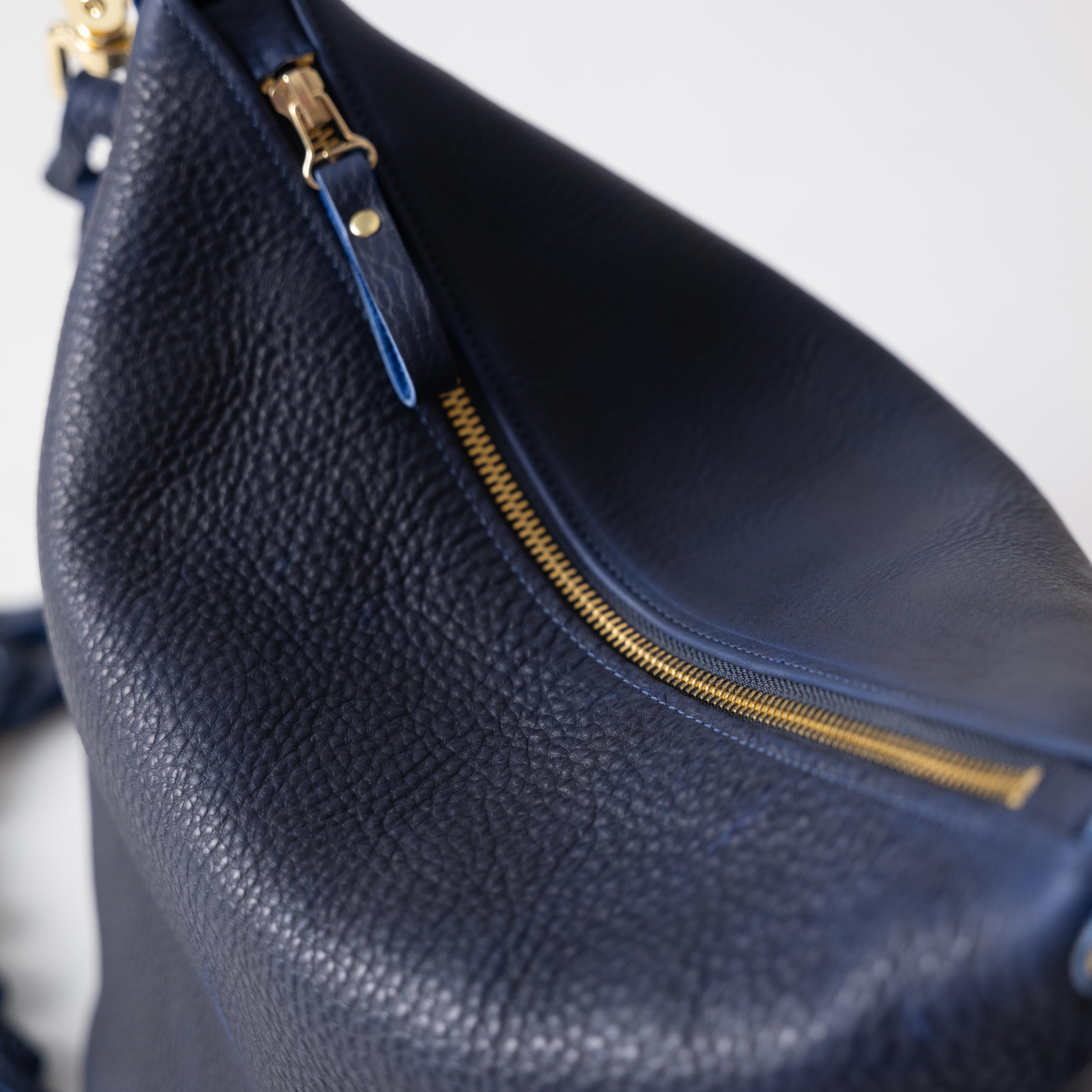 Ink Washed Cavalier Mini Zip-Top Bucket Bag