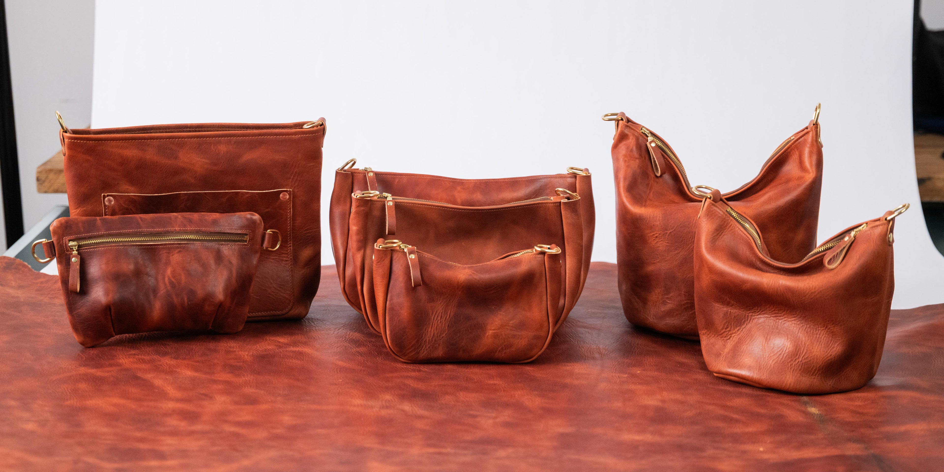 Very Tumbled Old English Derby Belt Bag
