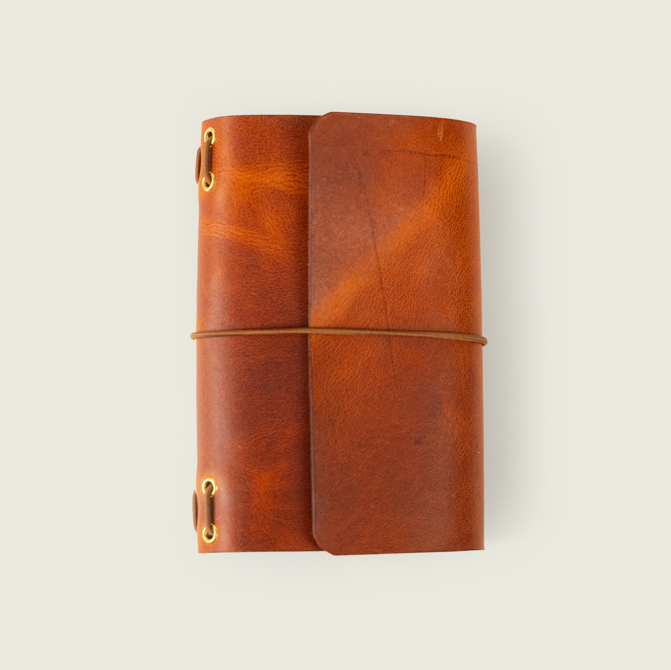 English Tan Dublin Mini Travel Journal