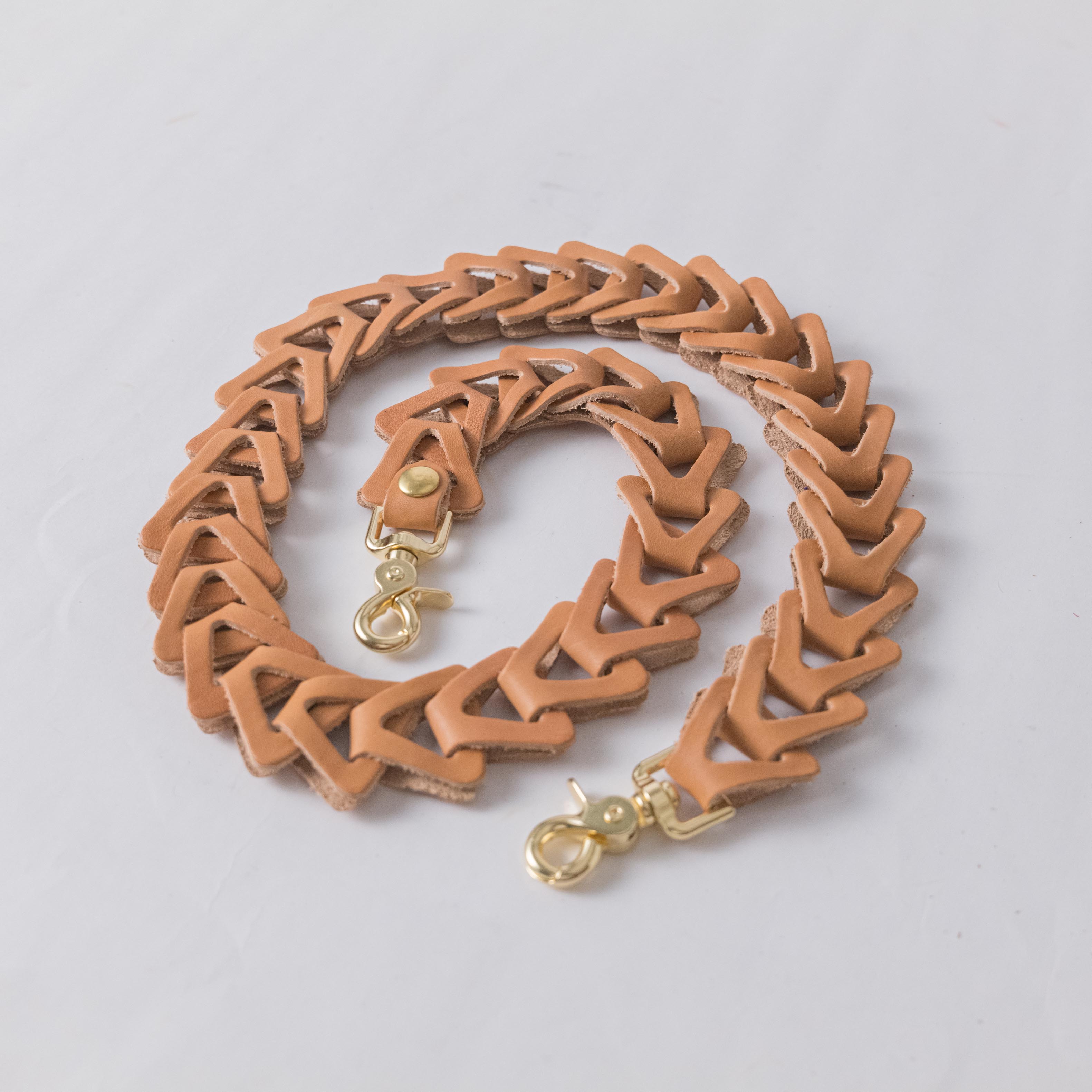 Natural Essex Chain Link Strap