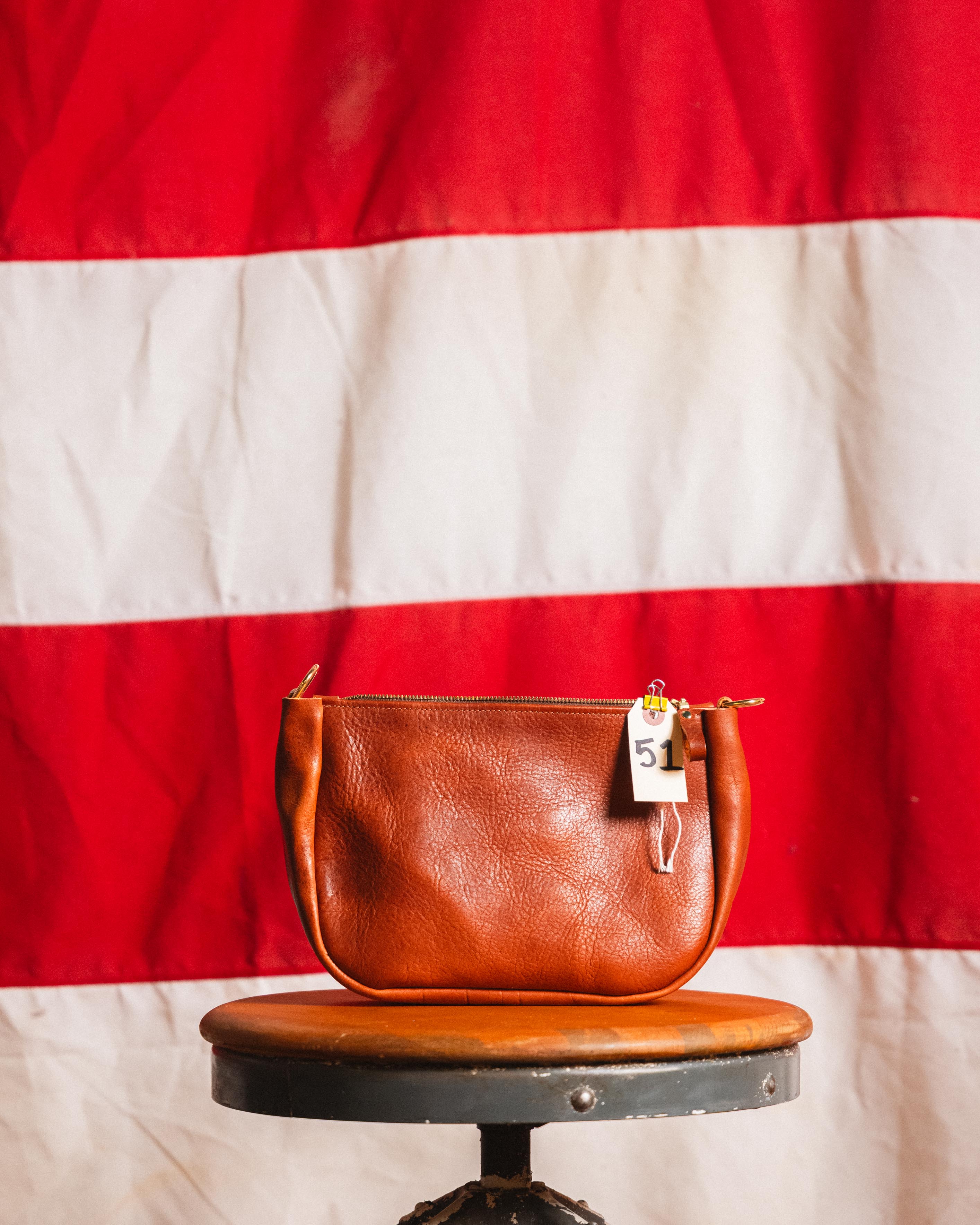 51. Whiskey Navajo Bison Medium Crossbody Bag