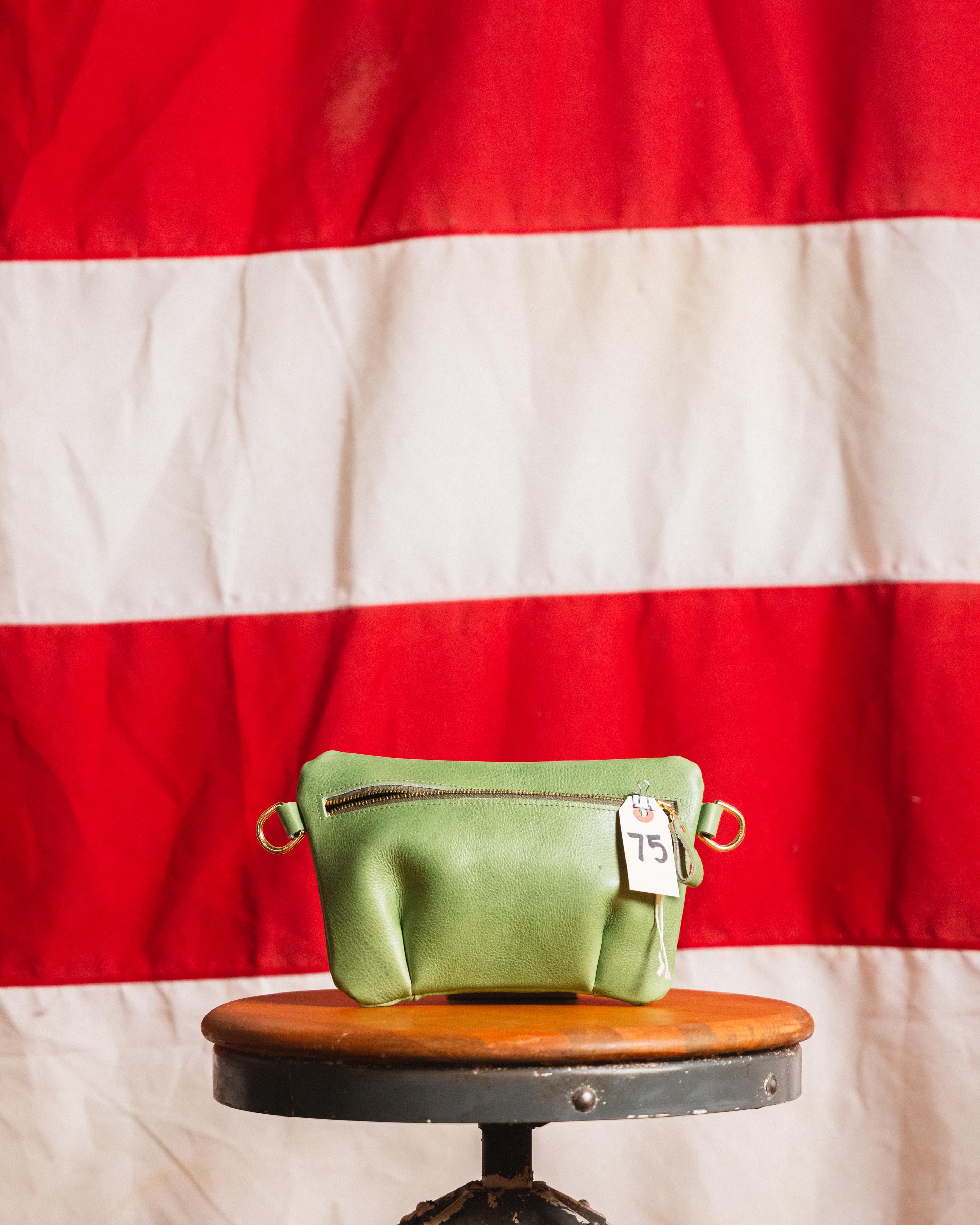75. Matcha Bulldog Belt Bag