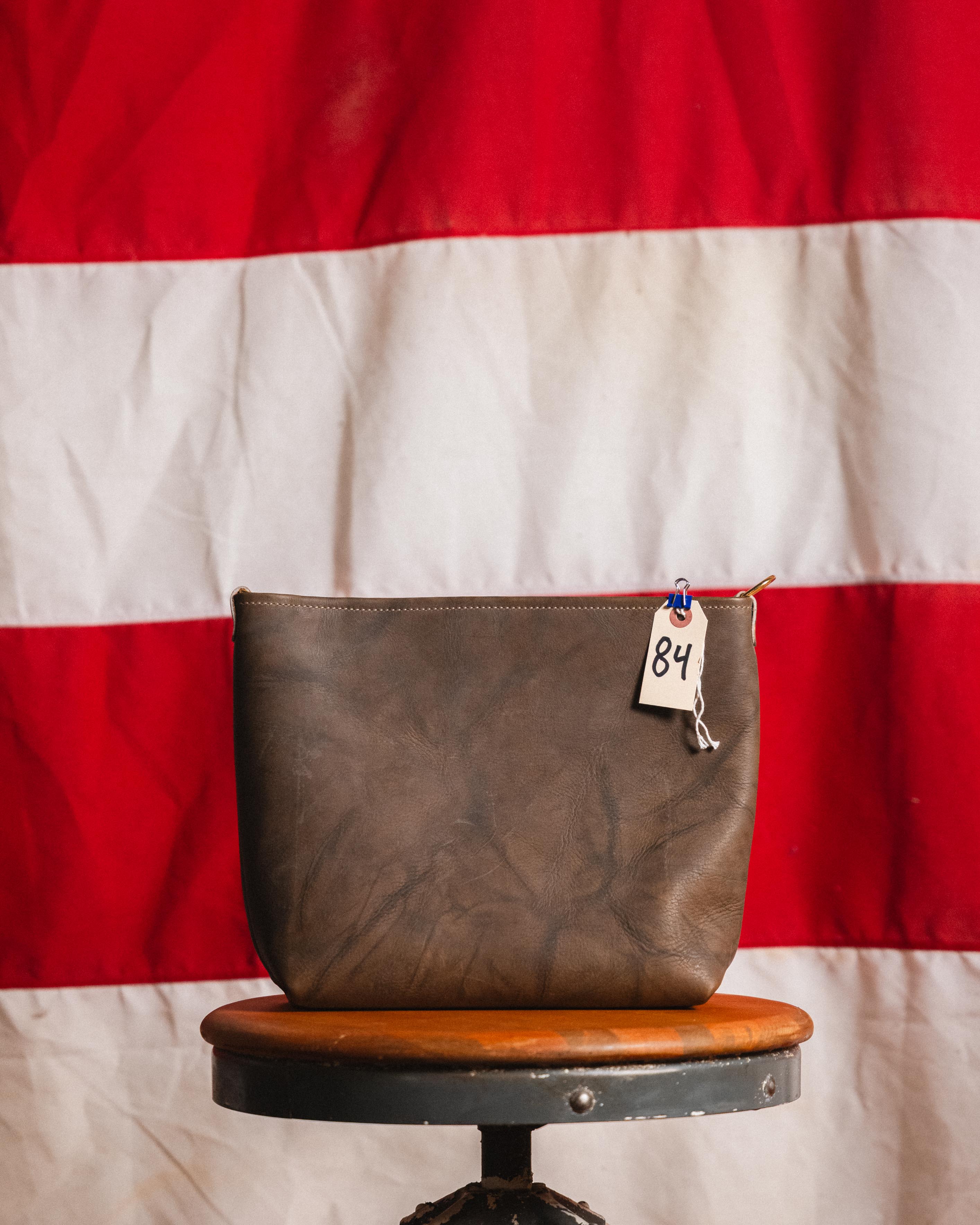 84. Olive Crunch Mini Crossbody Tote