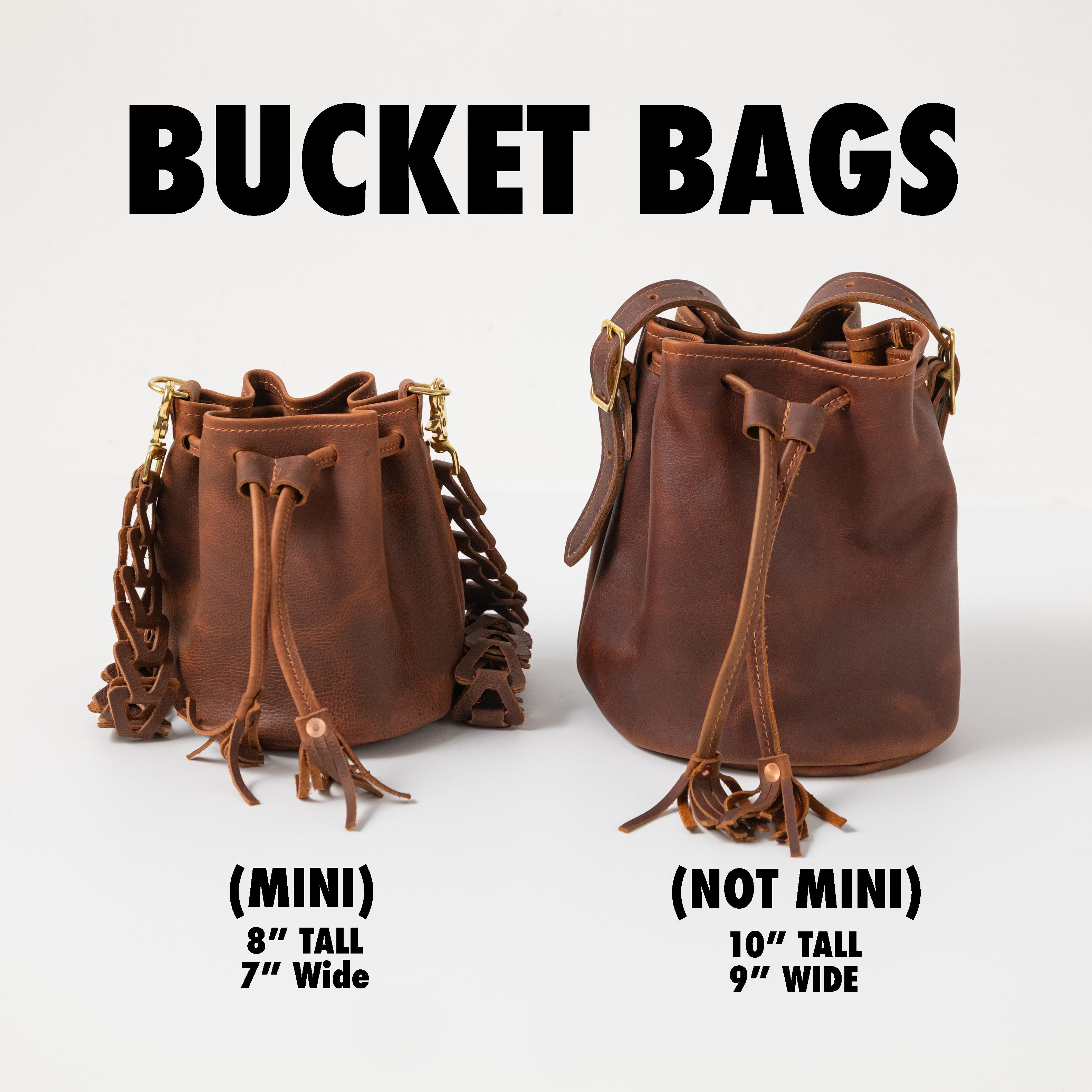 Purple Kodiak Mini Bucket Bag