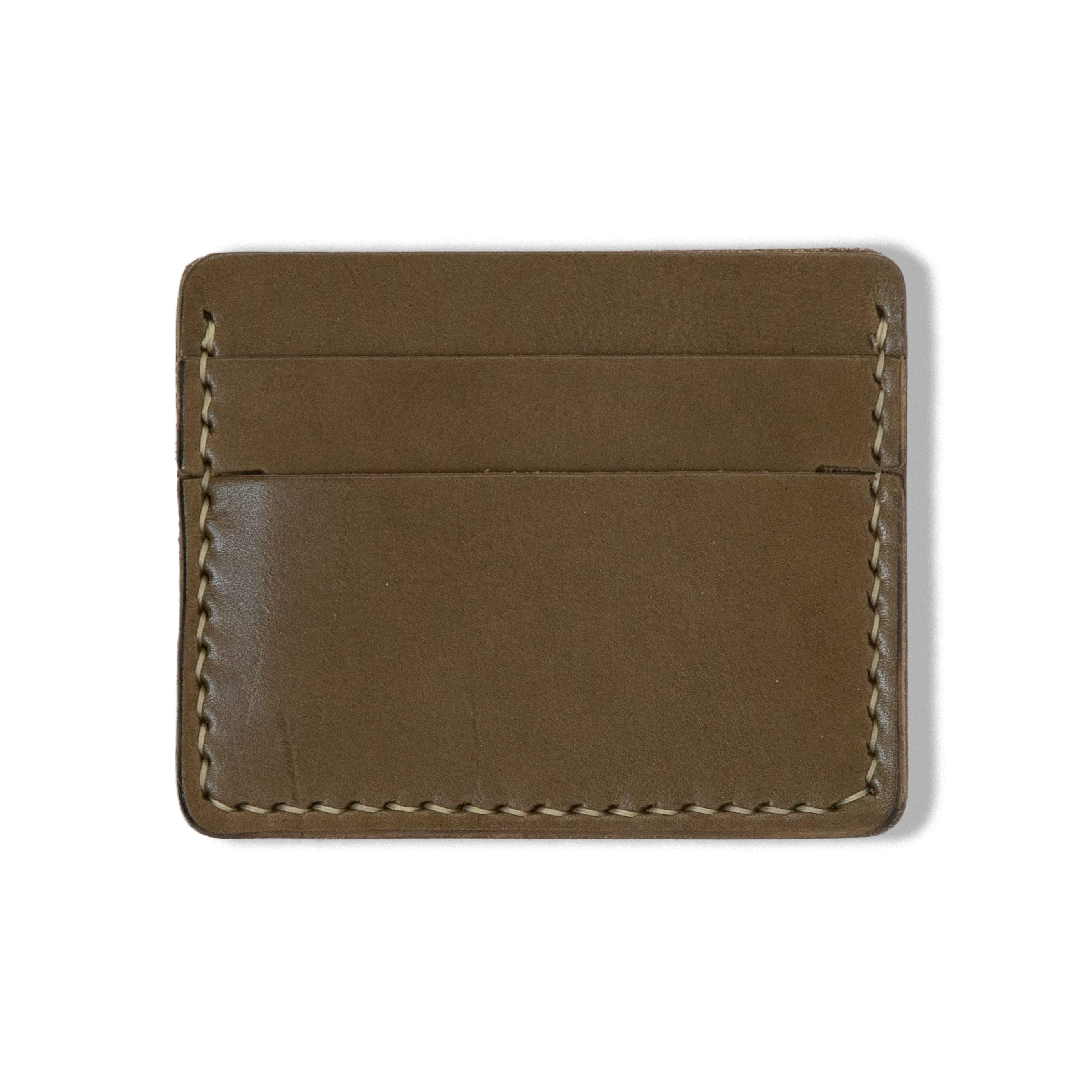 Olive Green Slim Card Wallet