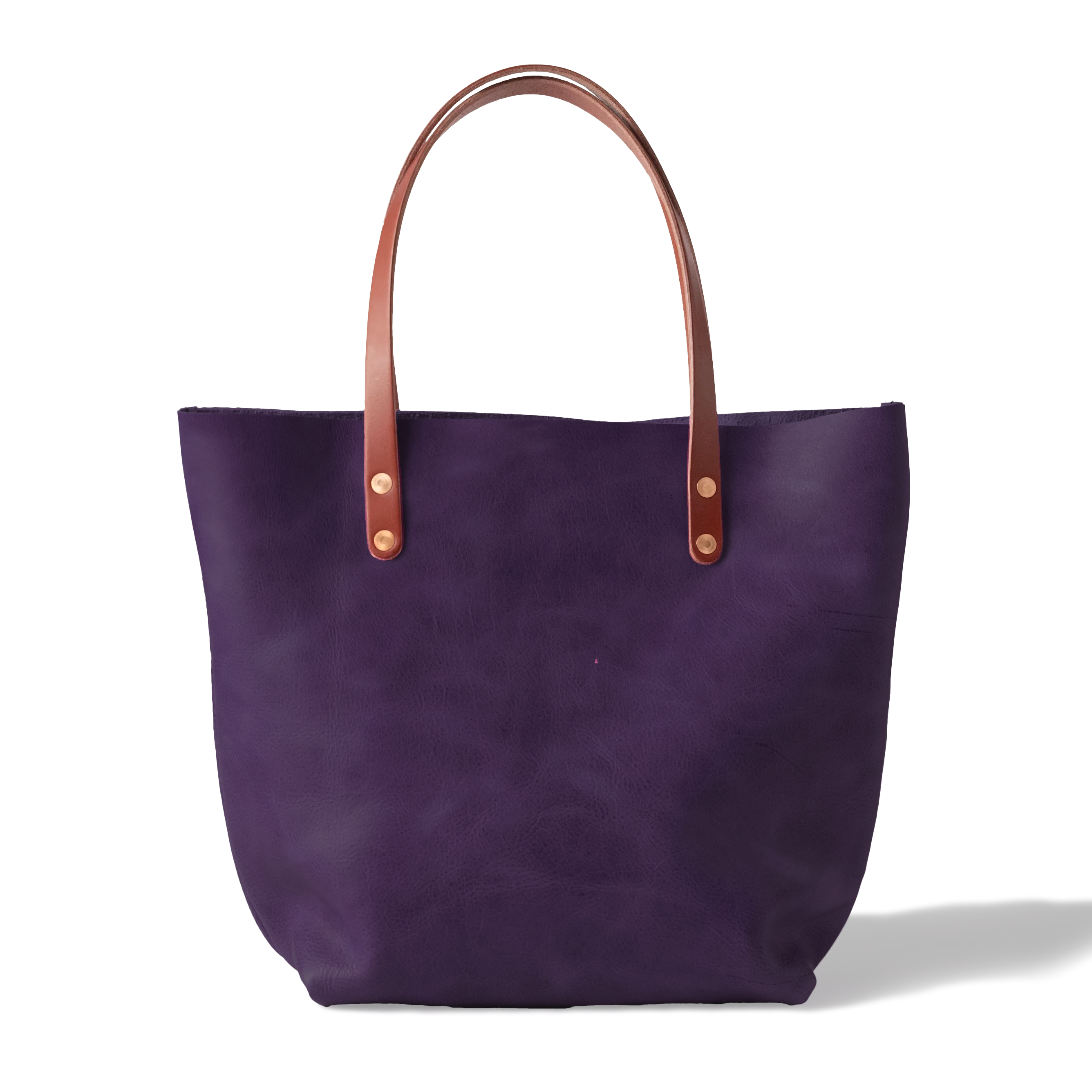 Purple Bulldog Tote