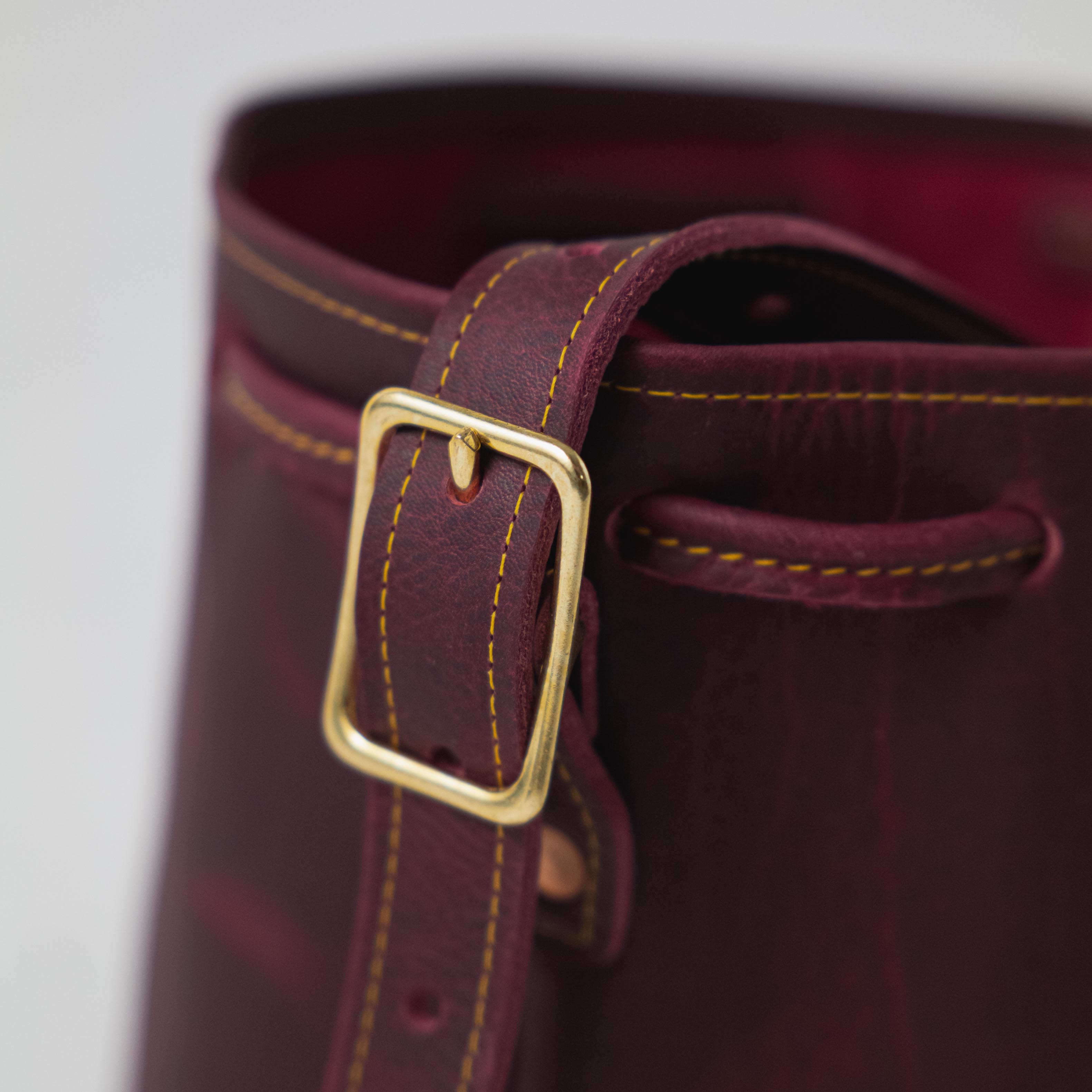 Purple Kodiak Bucket Bag
