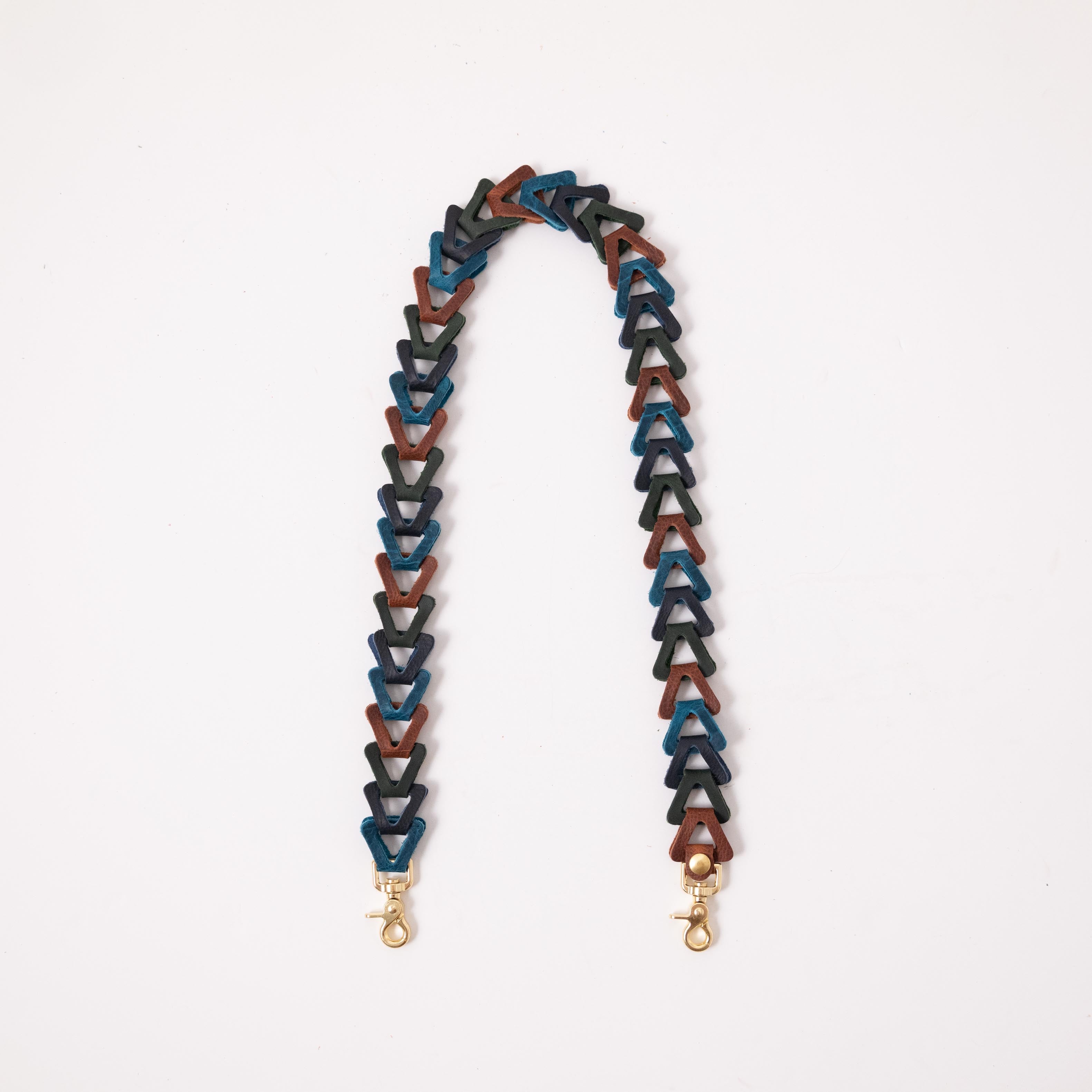 Blue & Green Chain Link Strap