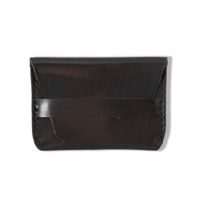 Black Flap Wallet