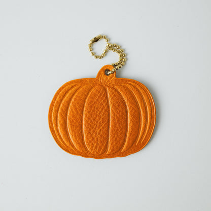 2-Ply Cypress Pumpkin Tag- personalized luggage tags - custom luggage tags - KMM &amp; Co.
