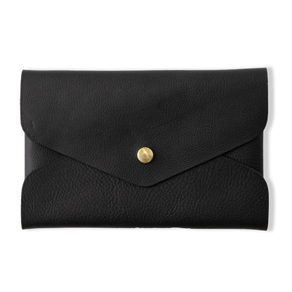 Black Kodiak Envelope Clutch