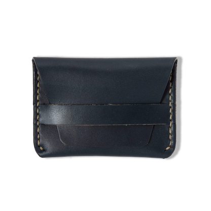 Navy Flap Wallet