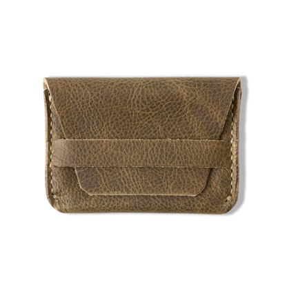 Olive Kodiak Flap Wallet