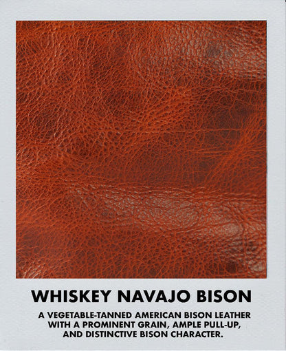 Scratch-and-Dent Whiskey Navajo Bison Medium Crossbody Bag
