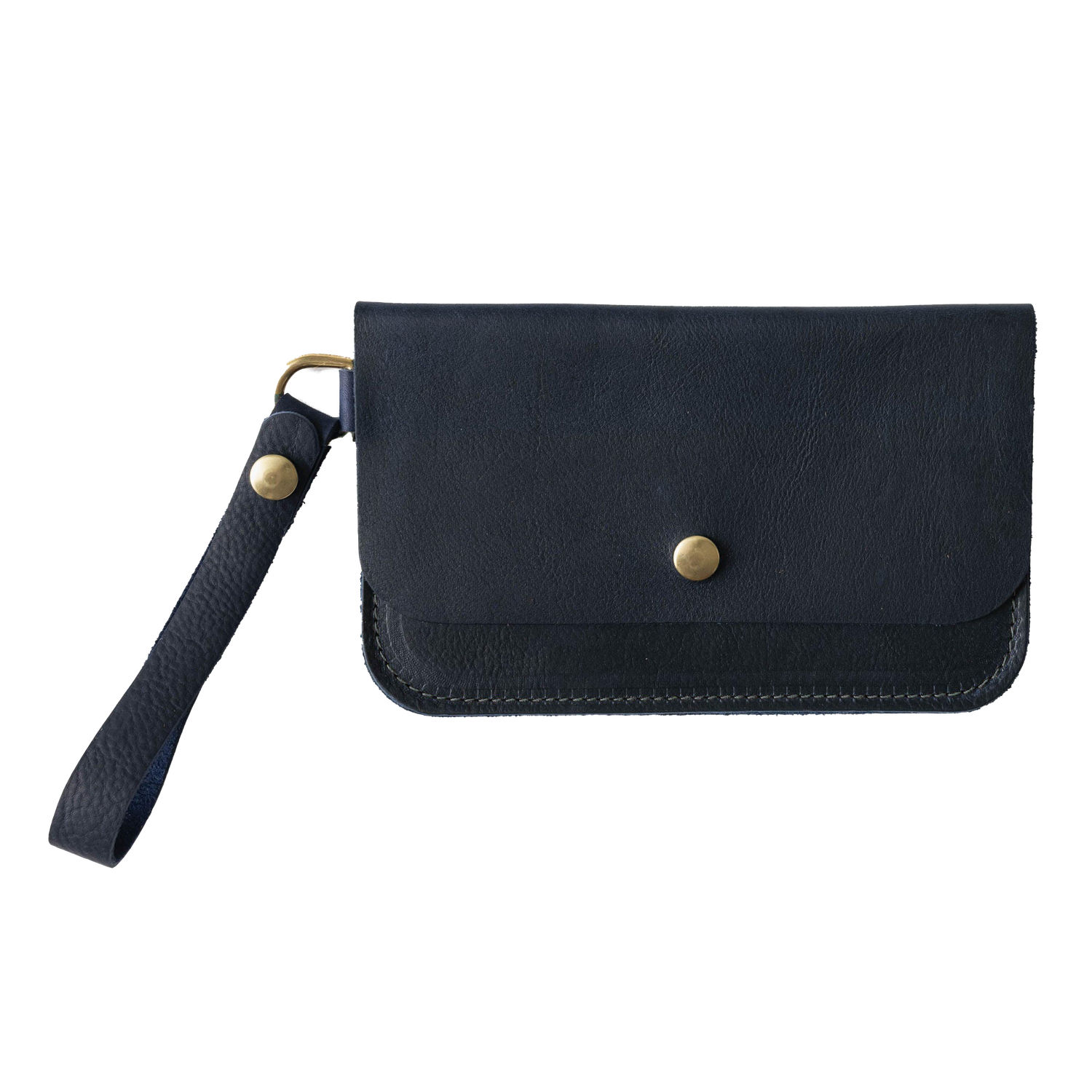 Navy Kodiak Wristlet Clutch