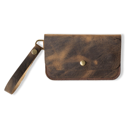Crazy Horse Wristlet Clutch