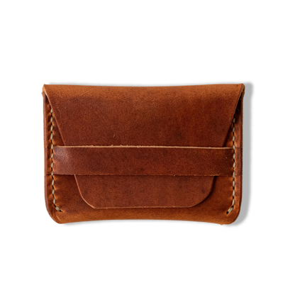 English Tan Dublin Flap Wallet