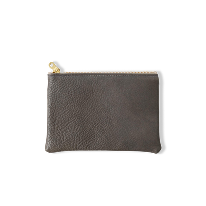 Grey Cypress Small Zip Pouch