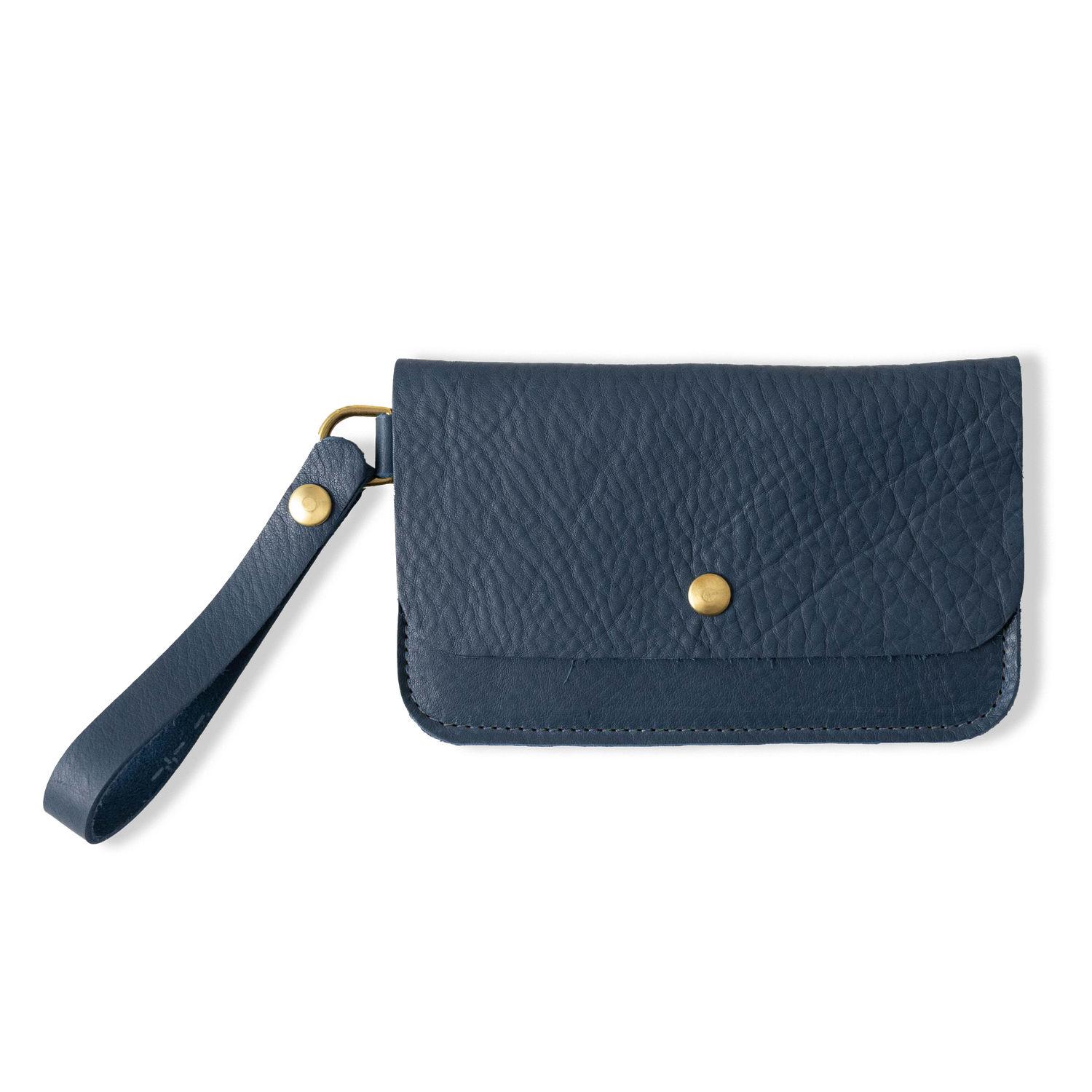 Blue Cypress Wristlet Clutch