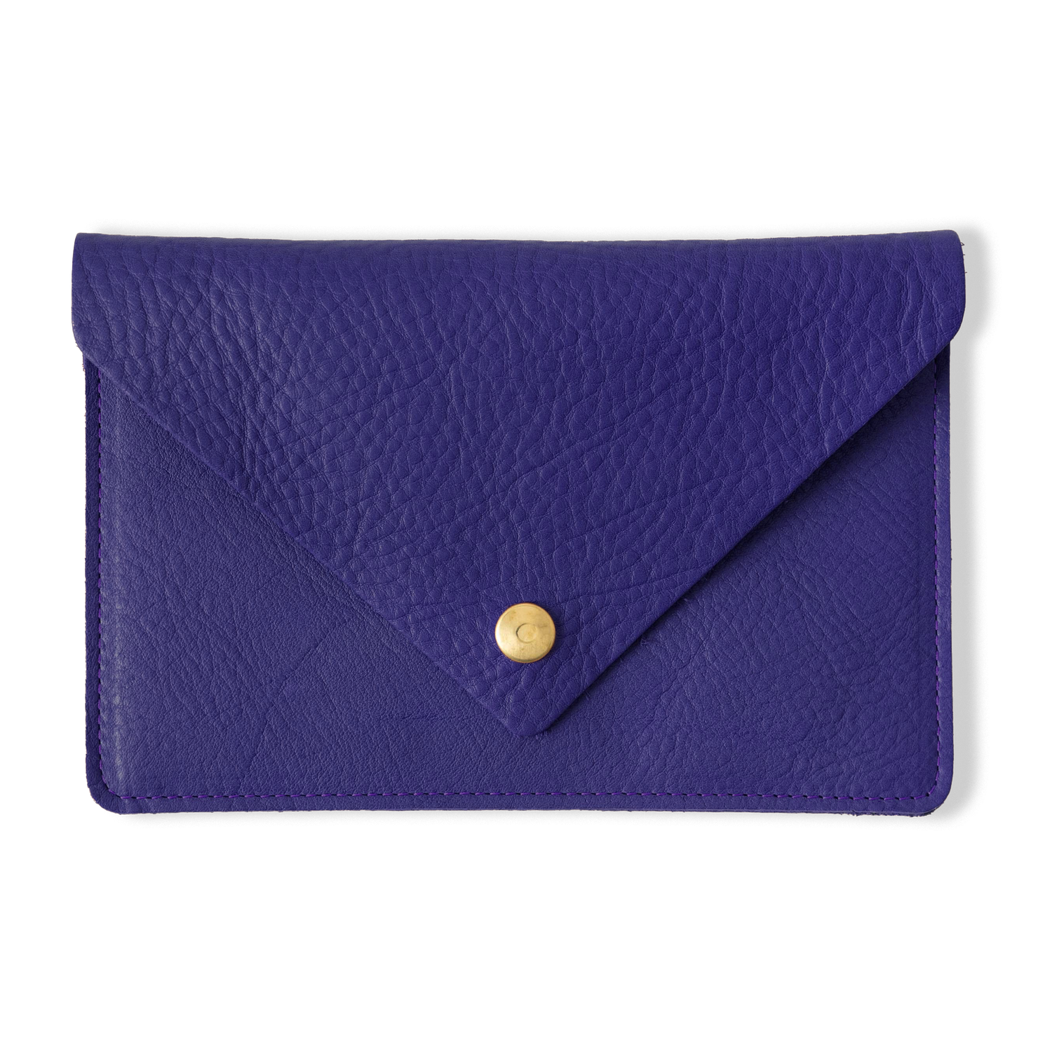Matching Leather Clutch