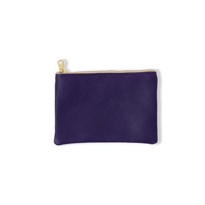 Violet Cypress Small Zip Pouch