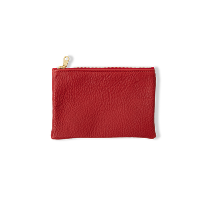 Red Cypress Small Zip Pouch