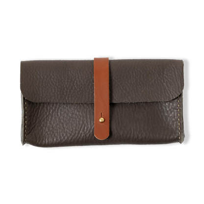 Grey Cypress Clutch Wallet