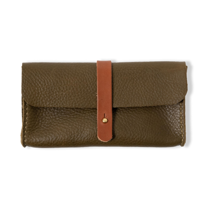 Olive Cypress Clutch Wallet