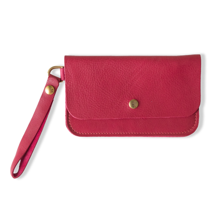 Rose Cypress Wristlet Clutch