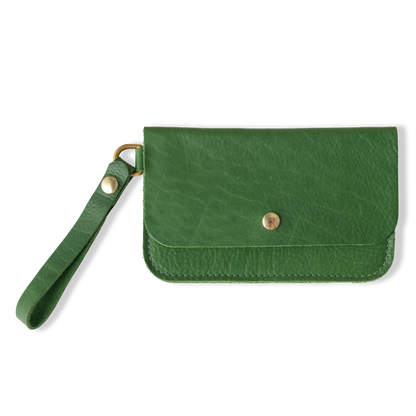 Leaf Cypress Wristlet Clutch