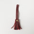 Blood Moon Mini Tassel- leather tassel keychain - KMM & Co.