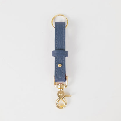 Blue Cypress Key Lanyard- leather keychain for men and women - KMM &amp; Co.