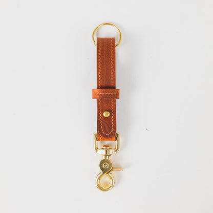Brick Kodiak Key Lanyard- leather keychain for men and women - KMM &amp; Co.