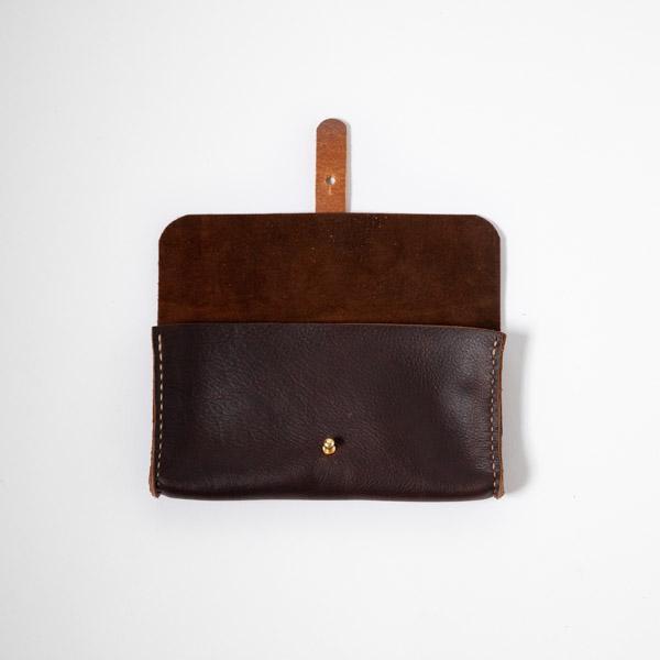 Brown Kodiak Clutch Wallet- leather clutch bag - leather handmade bags - KMM &amp; Co.