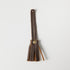 Brown Kodiak Mini Tassel- leather tassel keychain - KMM & Co.