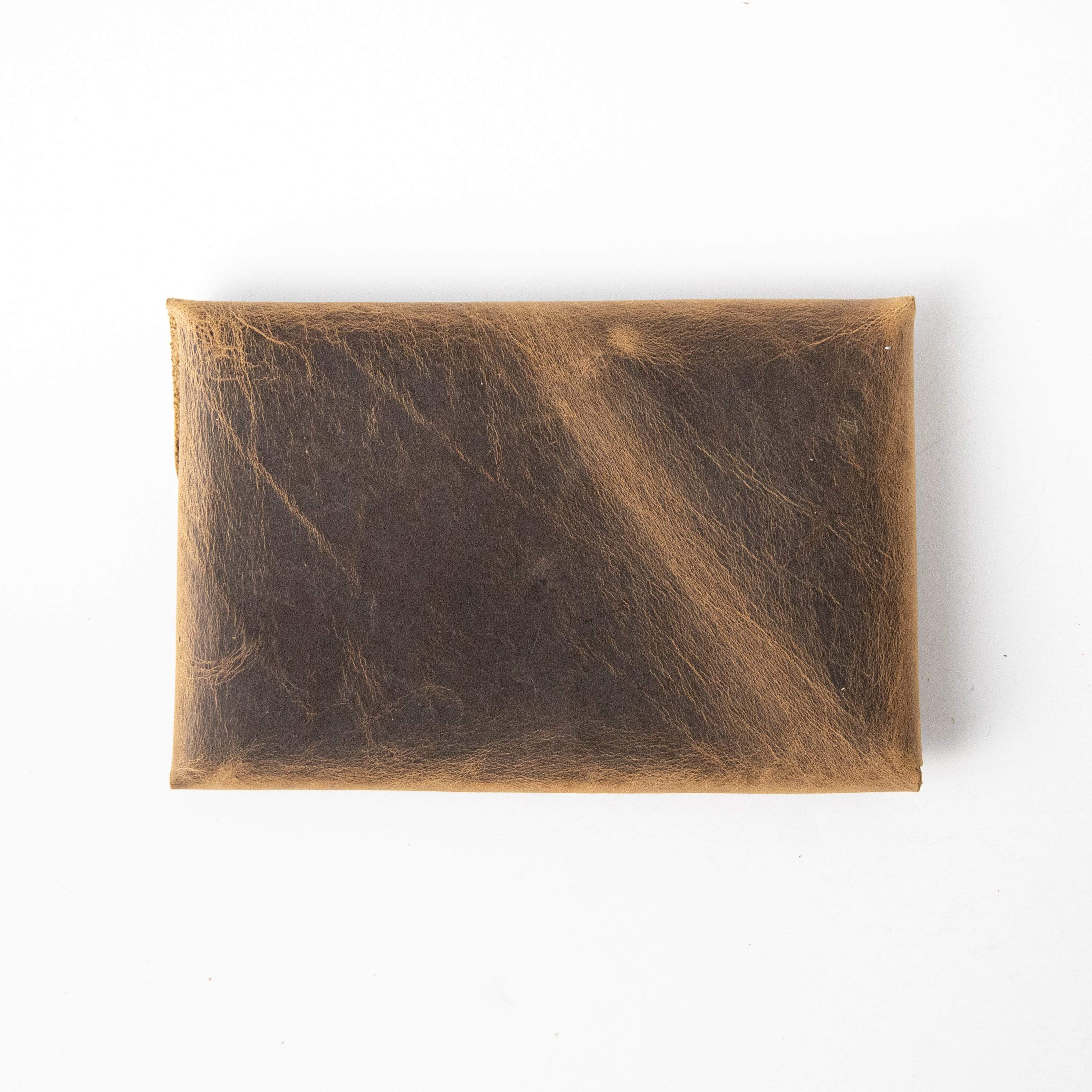 Crazy Horse Envelope Clutch- leather clutch bag - handmade leather bags - KMM &amp; Co.