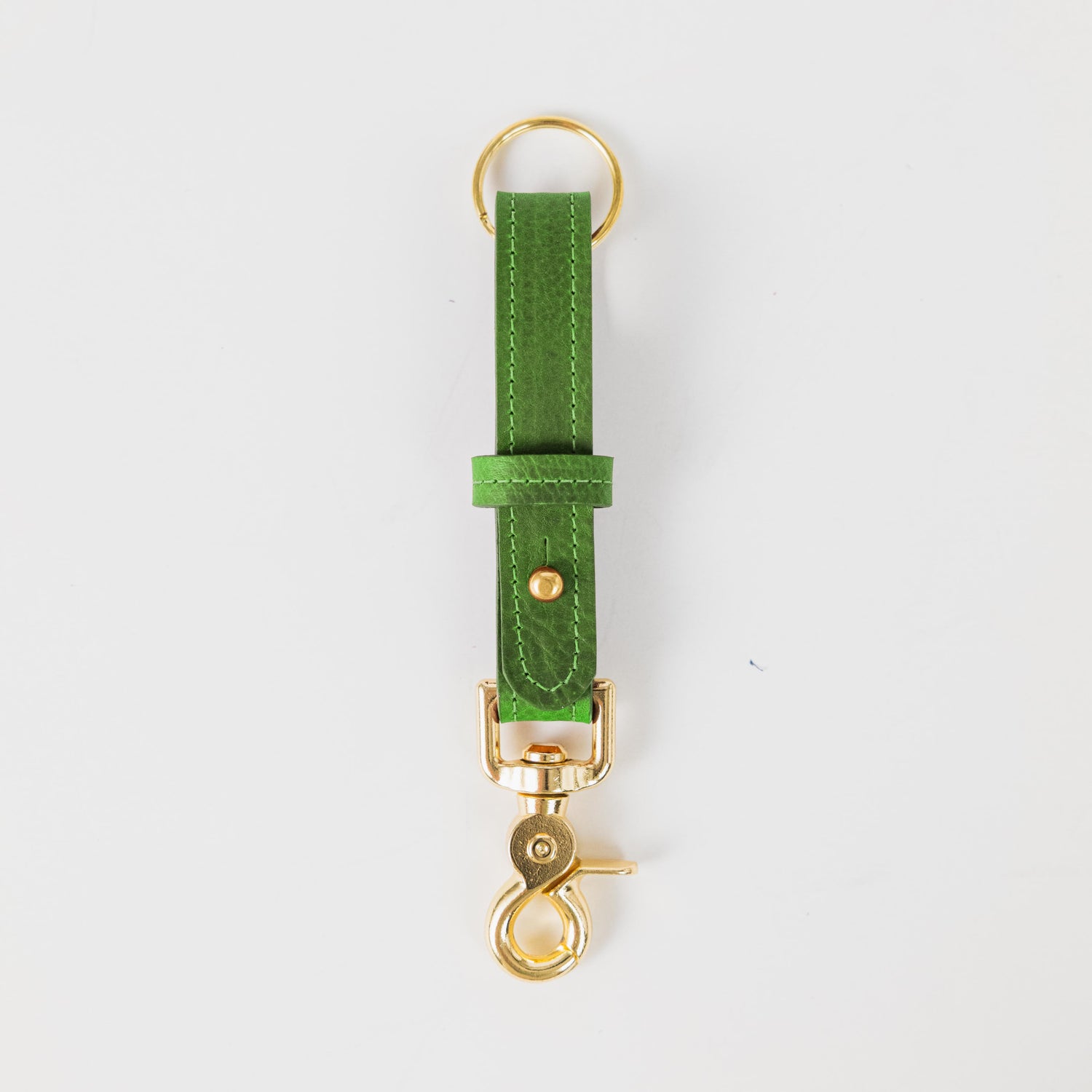 Fern Kodiak Key Lanyard- leather keychain for men and women - KMM &amp; Co.